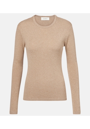 Lisa Yang Vivian knitted cotton and cashmere top