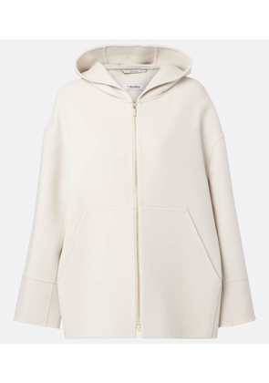 'S Max Mara Romino virgin wool zip-up hoodie