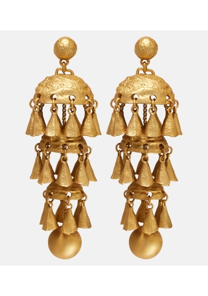 Zimmermann Whimsy Chandeliers 14kt gold-plated drop earrings