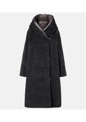 Max Mara Cube Orion alpaca and wool down coat