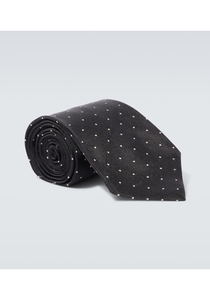 Tom Ford Polka-dot silk twill tie