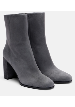 Prada 85 suede ankle boots