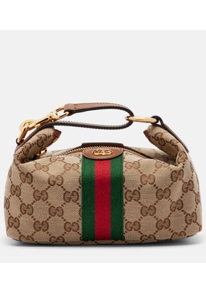 Gucci Ophidia Mini GG canvas top-handle bag