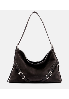 Givenchy Voyou Medium suede shoulder bag