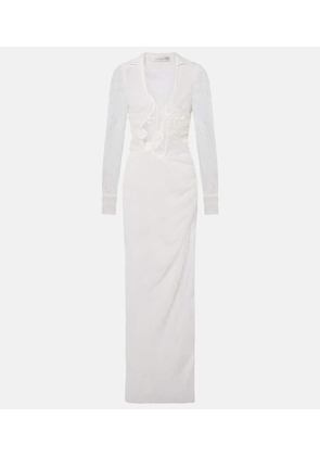 Christopher Esber Venus sheer lace gown