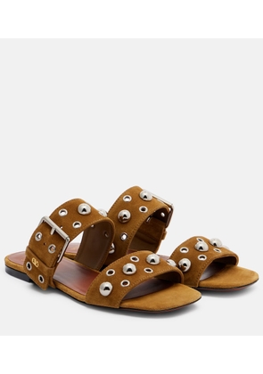 Valentino Garavani Nellcote studded suede sandals