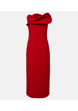 Magda Butrym Wool-blend bustier dress