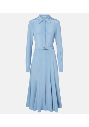 Emilia Wickstead Riko belted silk midi dress