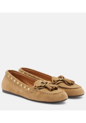 Isabel Marant Faxel studded suede loafers