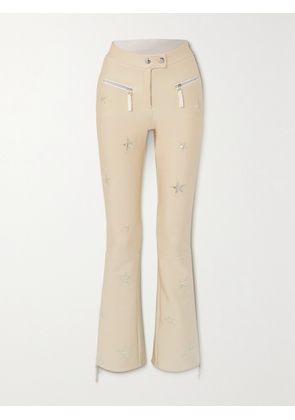JETSET - Acquarius Embroidered Ski Pants - Ivory - 01,2,3,4,5