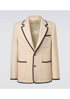 Valentino Virgin wool gabardine blazer