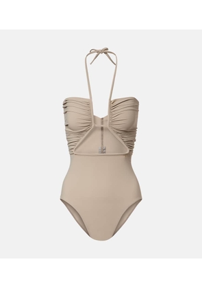 Rick Owens Prong cutout swimsuit