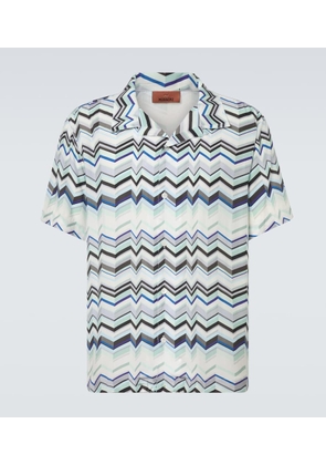 Missoni Zig Zag bowling shirt