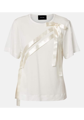 Simone Rocha Bow-detail jersey T-shirt