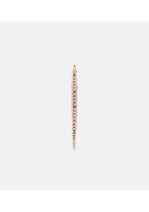 Yvonne Leon Marlin Gm 9kt gold single earring with diamonds