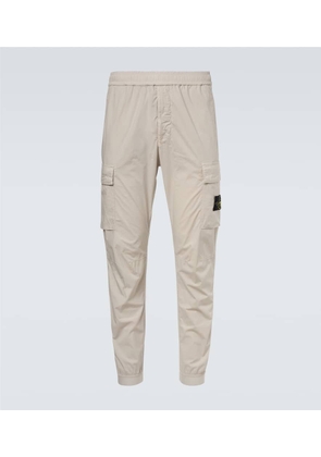 Stone Island Compass cotton-blend cargo pants