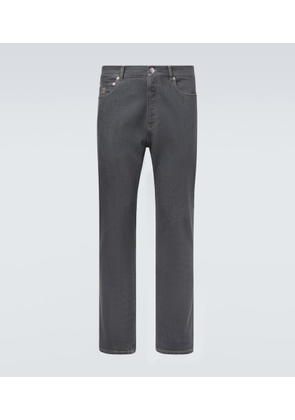 Brunello Cucinelli Logo straight jeans