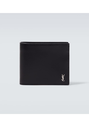Saint Laurent Tiny Cassandre leather bi-fold wallet