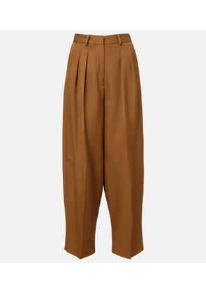 Altuzarra Dash cropped barrel-leg pants