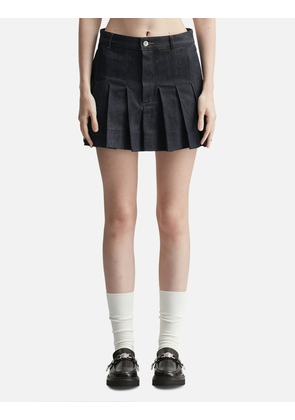 Pleated Mini Skirt