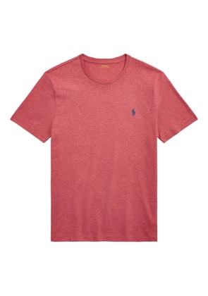 Polo Ralph Lauren embroidered-logo T-shirt - Pink