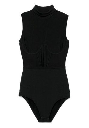 Nensi Dojaka knitted corset bodysuit - Black