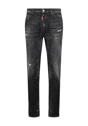 DSQUARED2 betl-loop five-pocket jeans - Black