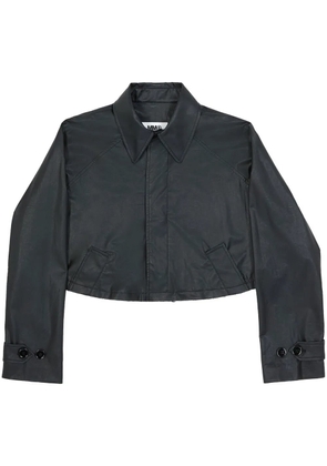 MM6 Maison Margiela cropped trench coat - Black