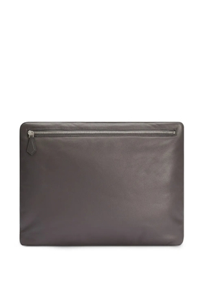 Dolce & Gabbana leather clutch bag - Grey