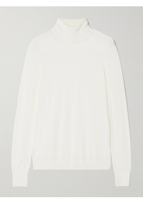 TOTEME - Wool-blend Turtleneck Sweater - Off-white - xx small,x small,small,medium,large,x large