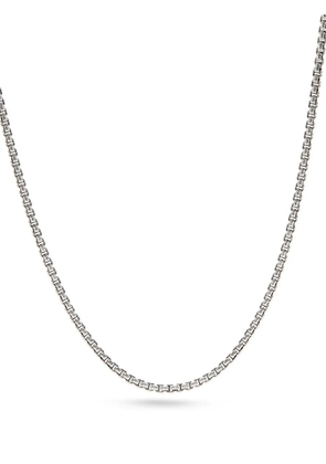 David Yurman 14kt yellow gold and sterling silver Box Chain necklace (1.7mm)