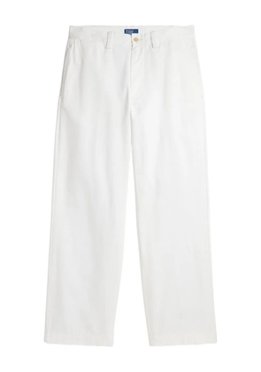 Polo Ralph Lauren pleated wide-leg trousers - White