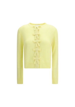 Allude Bicolor Cashmere Cashmere Sweater - L