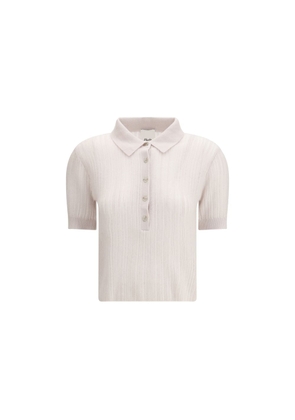 Allude Cream Cashmere Sweatshirt - L