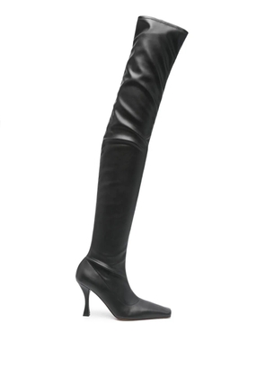 Proenza Schouler 95mm Trap knee-high boots - Black
