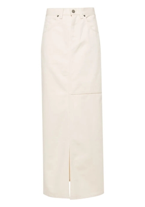 Axel Arigato Amp cotton maxi skirt - Neutrals