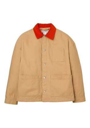 Marc Jacobs corduroy-collar jacket - Brown