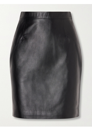 Altuzarra - Hank Leather Mini Skirt - Black - FR 34,FR 36,FR 38,FR 40,FR 42,FR 44