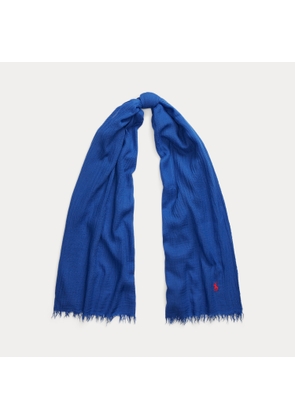 Fringe-Trim Scarf