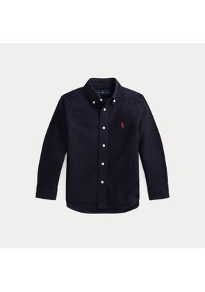 Garment-Dyed Cotton Oxford Shirt