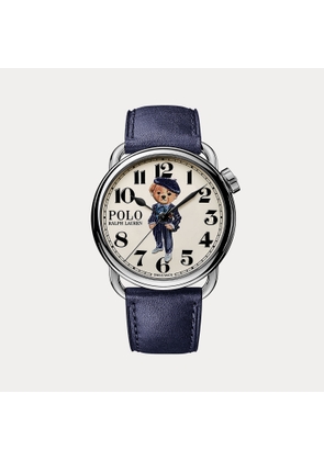 38 MM Ricky Pinstripes Polo Bear Watch