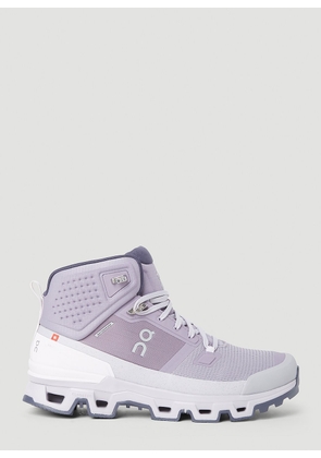 On Cloudrock 2 Hiking Sneakers - Woman Boots Purple Us - 09