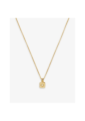 Womens Missoma Mini Star-Pendant 18ct Gold-Vermeil Sterling-Silver Necklace