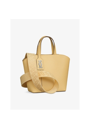 Womens C De Cartier Mini Leather Tote Bag