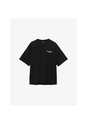 Womens Allsaints Ania Etta Oversized Cotton-Jersey T-Shirt