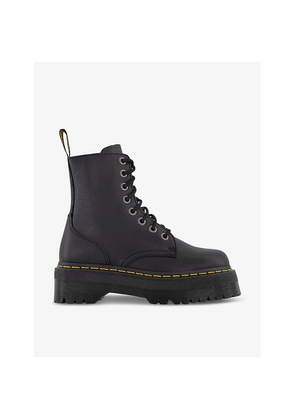 Womens Dr. Martens Jadon III Platform-Sole Lace-Up Leather Boots