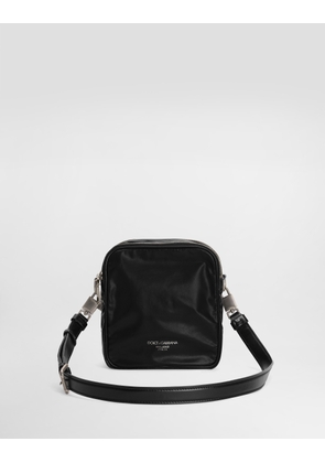 Dolce & Gabbana Leather Bag - Man Crossbody Bags Black Onesize