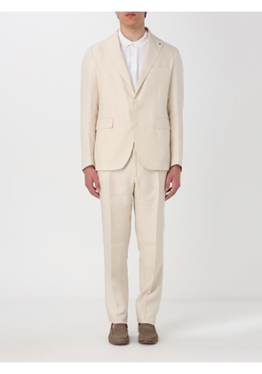 Suit TAGLIATORE Men color Cream