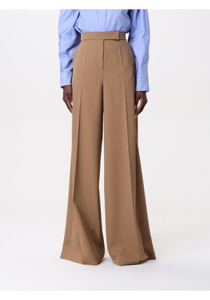 Pants MAX MARA Woman color Camel