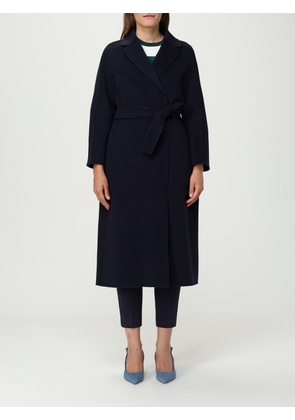 Coat 'S MAX MARA Woman color Blue